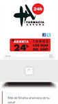 Mobile Screenshot of farmaciastura.com